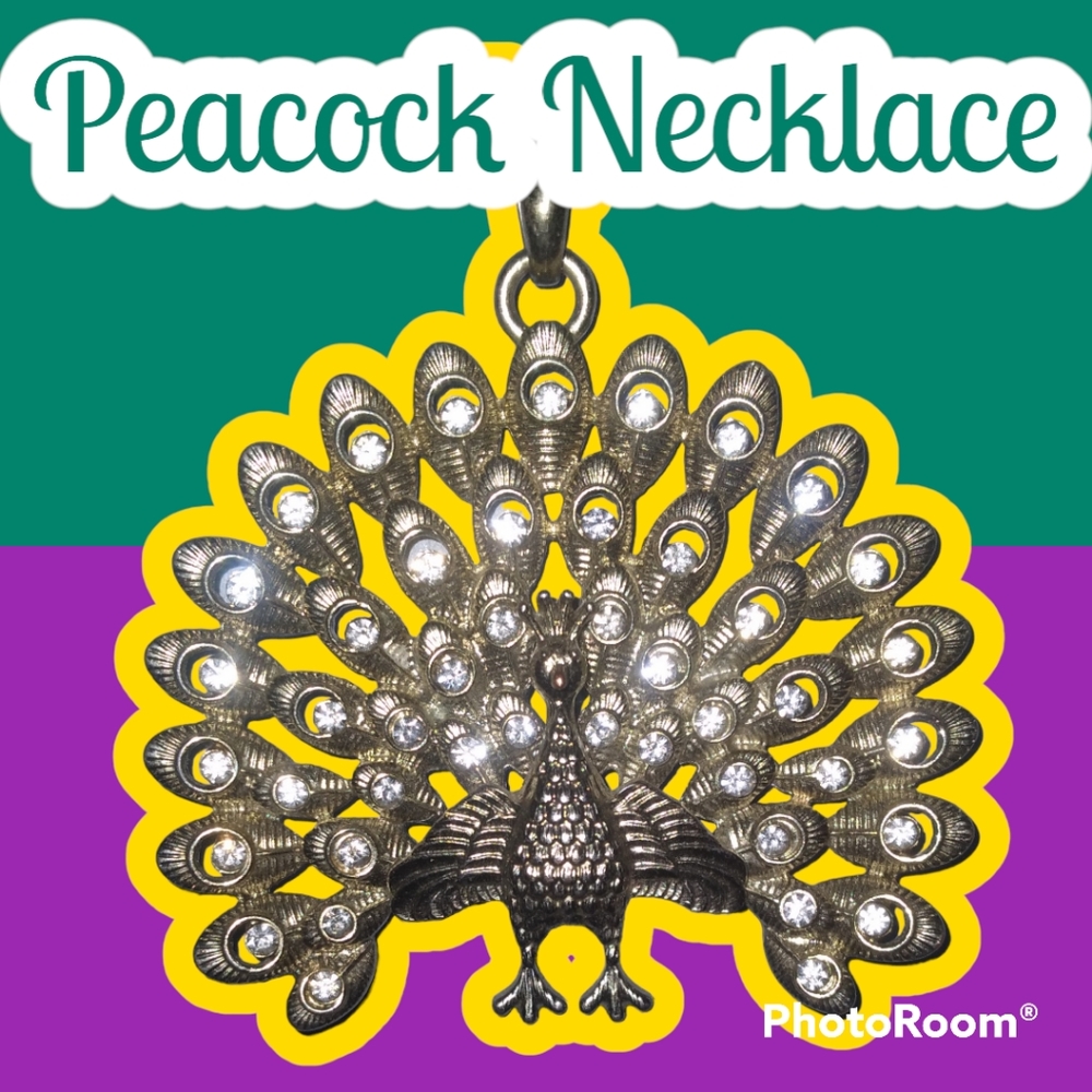 Peacock Necklace - Long